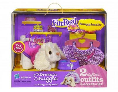 FurReal Friends Interaktivní štěňátka s oblečkem a doplňky Hasbro 27161