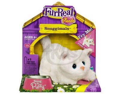 Interaktivní zvířátka do dlaně Furreal Friends 93717 - Kotě hnědobílé