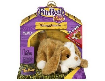 Interaktivní zvířátka do dlaně Furreal Friends 93717 - Kotě hnědobílé