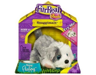 Interaktivní zvířátka do dlaně Furreal Friends 93717 - Králík bíločerný