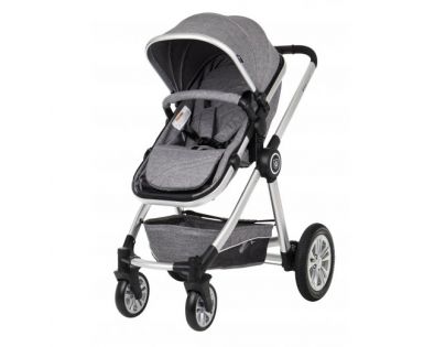 G-mini Kombinovaný kočár Grand Andezit stříbrný