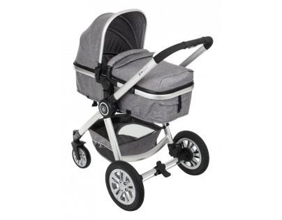 G-mini Kombinovaný kočár Grand Andezit stříbrný