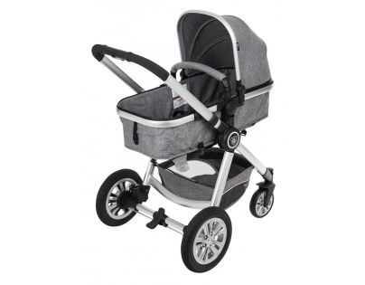 G-mini Kombinovaný kočár Grand Andezit stříbrný
