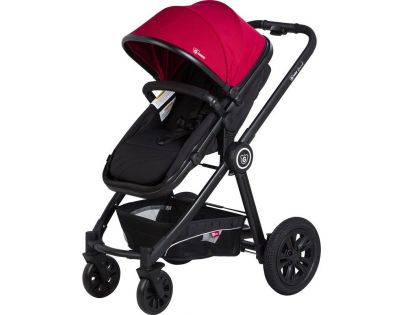 G-mini Kombinovaný kočár Grand Bordó-černá