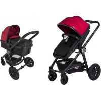 G-mini Kombinovaný kočár Grand Bordó-černá 5