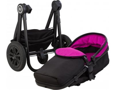 G-mini Kombinovaný kočár Grand Cyclamen-černá
