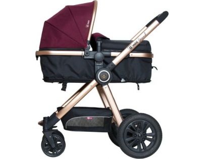 G-mini Kombinovaný kočík Grand Fuchsia zlatá