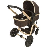 G-mini Kombinovaný kočár Grand Hnědá zlatá 2
