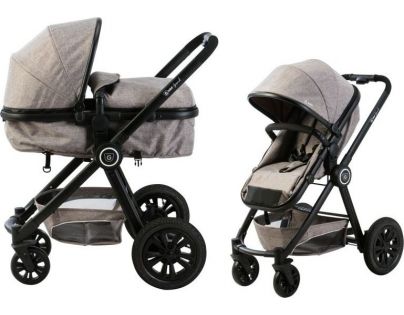 G-mini Kombinovaný kočár Grand Melange-černá