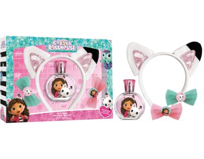 Gabbys Dollhouse darčekový set EDT 50 ml + čelenka + doplnky do vlasov