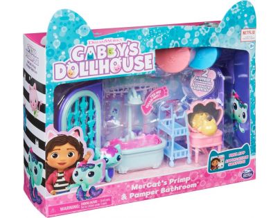 Spin Master Gabby's Dollhouse delux pokojíčky Koupelna s Rybičkou