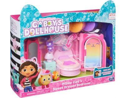 Spin Master Gabby's Dollhouse delux pokojíčky Ložnice sladkých snů
