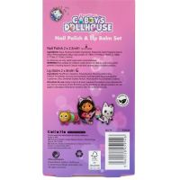 Gabbys Dollhouse set balzamov na pery a lakov na nechty 4