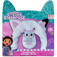 Gabbys Dollhouse set hrebeň na vlasy + kozmetická čelenka