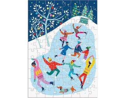 Galison Puzzle adventný kalendár 12 v 1