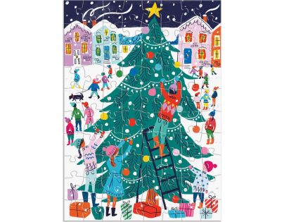 Galison Puzzle adventný kalendár 12 v 1