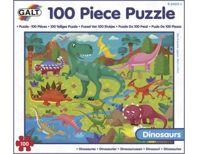 GALT 100 Puzzle v krabici Dinosaury