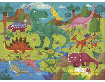 GALT 100 Puzzle v krabici Dinosaury