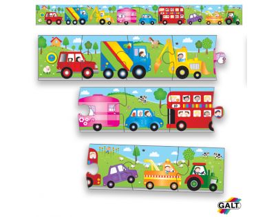 Galt Puzzle Dopravní zácpa