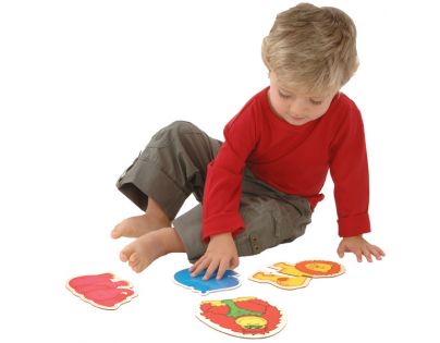 Galt Puzzle pre najmenších zvieratká v džungli 12 dielikov