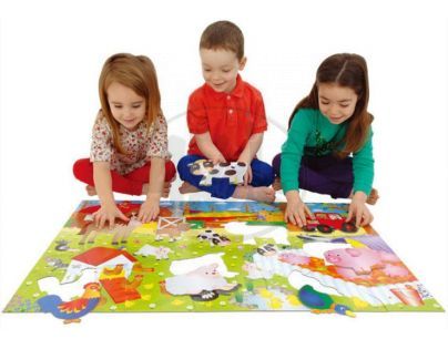 Galt Puzzle veľké podlahové Dinosaury 30 dielikov