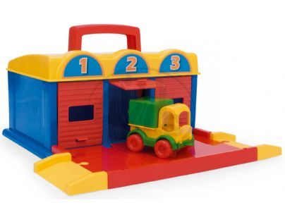 Garáž kid car 3 boxy Wader 50950