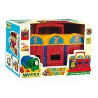 Garáž kid car 3 boxy Wader 50950 2