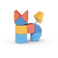 Geomag 208 Magicube Shapes 9 dielikov 2