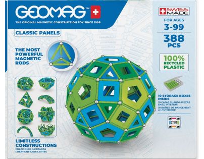 Geomag Classic Panels Masterbox Cold 388 dielikov