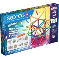 Geomag Glitter 142 dielikov - Poškodený obal