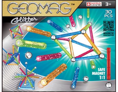 Geomag Glitter 30 dielikov