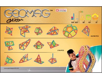 Geomag Glitter 44 dílů