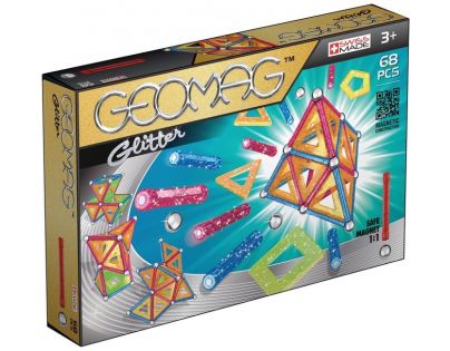 Geomag glitter 68 dielikov
