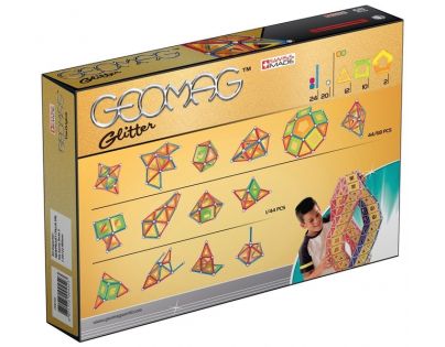 Geomag glitter 68 dielikov