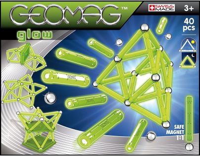 Geomag Kids Panel Glow 40 dielikov