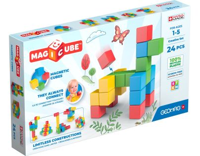 Geomag Magicube Creative 24 dielikov - Poškodený obal