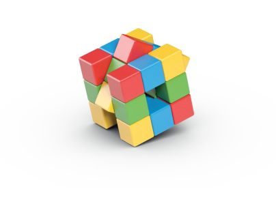Geomag Magicube Creative 24 dielikov - Poškodený obal