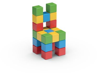 Geomag Magicube Creative 24 dielikov - Poškodený obal