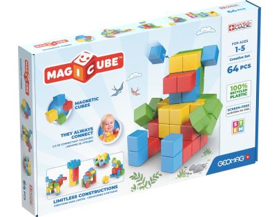 Geomag Magicube Creative 64 kusov