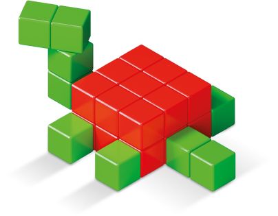 Geomag Magicube Green Line 64 - Poškodený obal