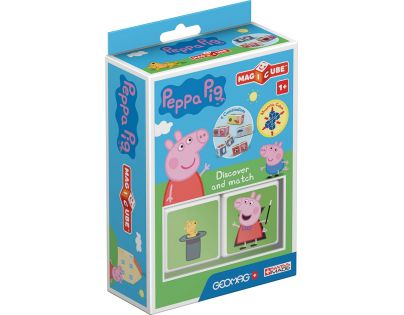 Geomag Magicube Peppa Pig Discover & Match