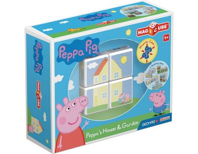 Geomag Magicube Peppa Pig Peppas House & Garden