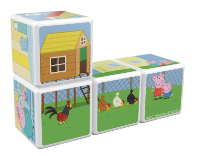 Geomag Magicube Peppa Pig Peppas House & Garden