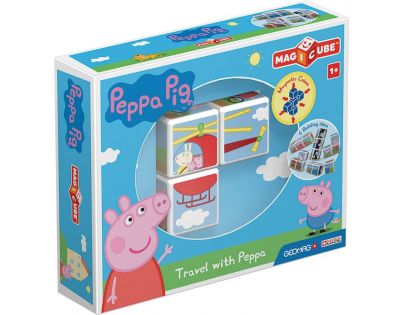 Geomag Magicube Peppa Pig Travel with Peppa