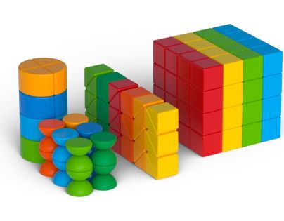 Geomag Magicube Shapes 164 dielikov - Poškodený obal