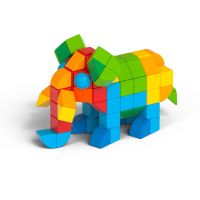 Geomag Magicube Shapes 164 dielikov - Poškodený obal 2