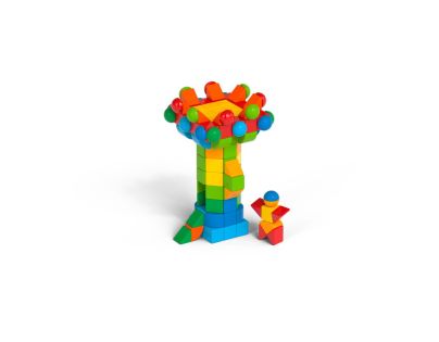 Geomag Magicube Shapes 164 dielikov - Poškodený obal