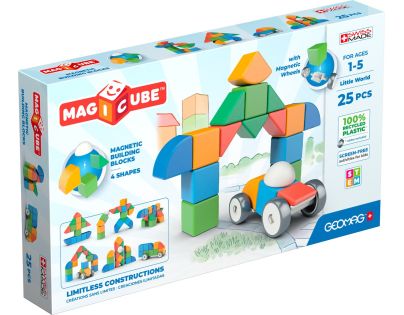 Geomag Magicube Shapes 25 dielikov - Poškodený obal