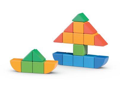 Geomag Magicube Shapes 32 dielikov - Poškodený obal