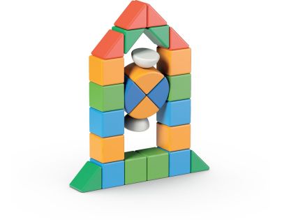 Geomag Magicube Shapes 32 dielikov - Poškodený obal